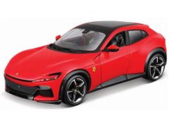 MAISTO #39141R - Ferrari Purosangue in Red - Assembly Line Diecast Metal Model Kit