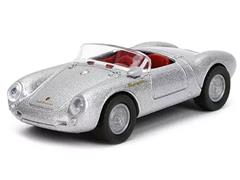 MAJORETTE #8505001007 - 1955 Porsche 550 Spyder in Metallic Silver with Red Interior - Collection Series