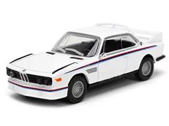 MAJORETTE #8505001009 - 1975 BMW 3 0 CSL in White with Red and Blue Stripes - Collection Series