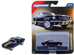 MAJORETTE #8505001014 - 1965 Shelby GT350 in Black with Gold Stripes - Collection Series