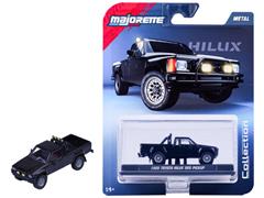 MAJORETTE #8505001016 - 1985 Toyota Hilux Pickup in Black - Collection Series
