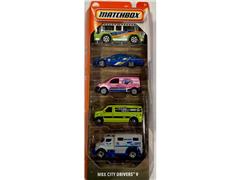 MATCHBOX #C1817-JBX21 - City Drivers V - 5-Piece Gift Pack