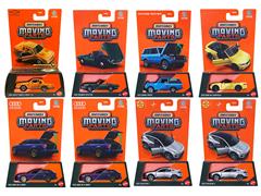 MATCHBOX #FWD28-958F-CASE - Matchbox Moving Parts 8-Piece Set in a Non-Returnable Factory-Sealed Case