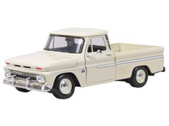 MOTORMAX #73355AC-CR - 1966 Chevrolet C10 Fleetside Pickup in Cream