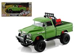 MOTORMAX #79135 - 1958 Chevrolet Apache Fleetside Off-Road Pickup in Berdoro Green