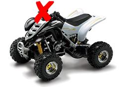 06227-B-X - New-Ray Toys Yamaha Raptor