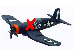 06687-A-X1 - New-Ray Toys F4U Corsair Fighter Plane PLANE