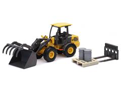 NEW-RAY #32206 - Volvo L25 Wheel Loader with Interchangeable Parts