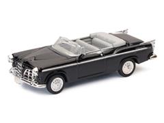 NEW-RAY #48017N-11 - 1955 Chrysler C-300 in Black with White Pinstripe - Classic American Car