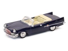 NEW-RAY #48017N-12 - 1959 Chrysler 300E in Dark Purple - Classic American Car