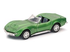 NEW-RAY #48017N-8 - 1969 Chevrolet Corvette in Green - Classic American Car