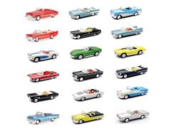 NEW-RAY #48017N-CASE - Classic American Car Assortment - 24 Cars in a non-Returnable Factory Sealed Case