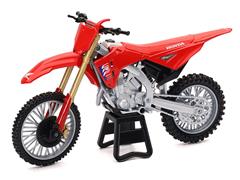 NEW-RAY #58493 - 2025 Honda CRF450R Dirt Bike in Red