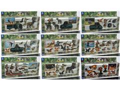 NEW-RAY #AS-76003-CASE - Wild Hunting Playset - 36 Pieces in a Non-Returnable Factory Sealed Case