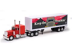 New-Ray Toys Peterbilt Custom 379 Semi Truck