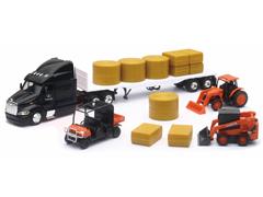 New-Ray Toys Kubota Hay Transport Playset Playset