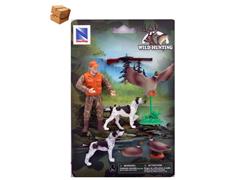 SS-76302-A-BOX - New-Ray Toys Duck Hunting Playset MODEL IS