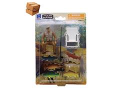 SS-76302-B-BOX - New-Ray Toys Fly Fishing Playset MODEL IS