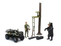 New-Ray Toys Bear Hunting Playset