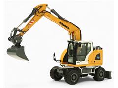 NZG #1096 - Liebherr A918 Compact Generation 8 Wheeled Excavator