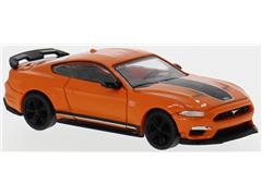 PCX87 #0568 - 2020 Ford Mustang Mach I in Orange with Black Stripe and Spoiler