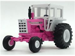 Oliver 1755 Wide Front Tractor in Pink with Cab #SCT-981