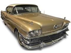 SUNSTAR #SS-4807 - 1958 Buick Limited Riviera Coupe in Glacier White and Gold Mist
