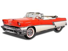SUNSTAR #SS-5137 - 1956 Mercury Montclair Open Convertible in Carousel Red and Classic White