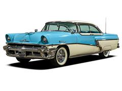 SUNSTAR #SS-5149 - 1956 Mercury MontClair Hard Top in Classic White and Niagara Blue