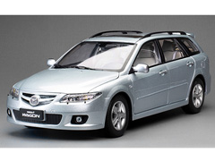 SUNSTAR #SS-5883 - Mazda 6 Wagon in Metallic Glacier Silver