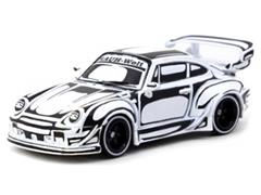 TARMAC WORKS #T64-TL017-JV - Porsche RWB 993 in Silver
