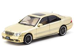 TARMAC WORKS #T64G-072-GO - Wald - Mercedes S Class W220 in Gold