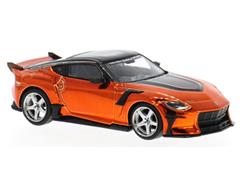 TARMAC WORKS #T64G-074-OR - Nissan FFZ400 Fairlady Z in Orange and Black