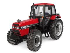 UNIVERSAL HOBBIES #6758 - Case International 1594 Hydra-Shift 4WD Tractor in Red with Black Chassis