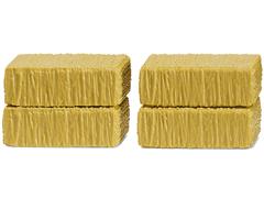 001607 - Wiking Model Square Hay Bale 4 Piece