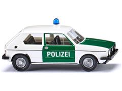 004503 - Wiking Model Polizei Volkswagen Golf