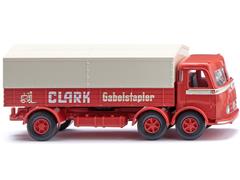 WIKING #042906 - Clark - 1958-61 Mercedes-Benz LP 333 Flatbed Truck with Cover