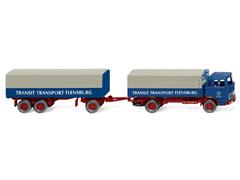 043203 - Wiking Model Transit Transport Mercedes Benz Flatbed