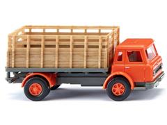 WIKING #044604 - 1962-79 International Harvester Truck with Lattice Panel in Traffic Orange