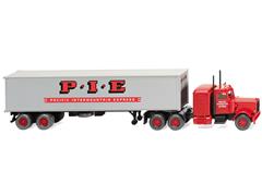 052706 - Wiking Model Pacific Intermountain Express Peterbilt Sleeper Tractor