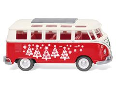 079728 - Wiking Model Christmas Bulli Volkswagen T1 Sambabus High Quality