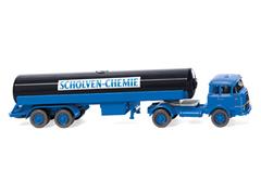 080598 - Wiking Model Scholven Chemie Krupp Tanker Truck