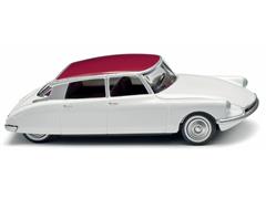 WIKING #080713 - 1957-69 Citroen ID 19 in White with Ruby Red Top