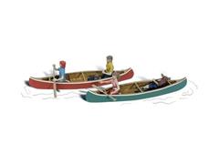 A1918 - Woodland Scenics Scenic Accents Canoers HO Scale