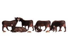 A1955 - Woodland Scenics Scenic Accents Black Angus Cows