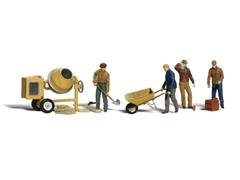 A2173 - Woodland Scenics Scenic Accents Masonry Workers N