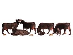 A2217 - Woodland Scenics Scenic Accents Black Angus Cows