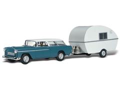 AS5328 - Woodland Scenics AutoScenes Thompsons Travelin Trailer N