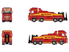 WSI #01-5019 - Viking Sverige - Volvo FH5 Globetrotter Falkom 8X4 Wrecker