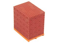 12-1002 - WSI Model 30 Pallets of Red Brick